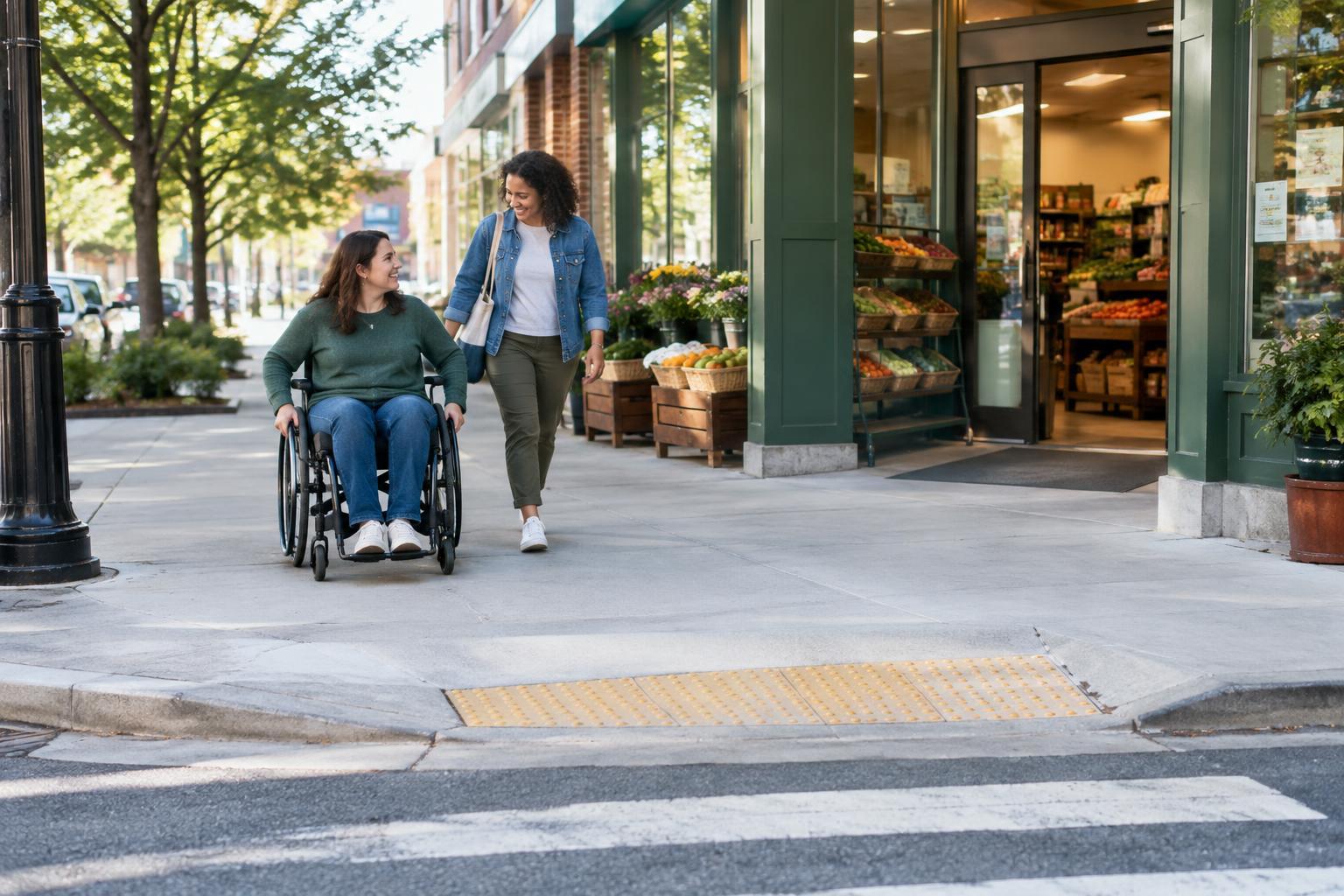 Choosing Step-Free Routes for Everyday Errands