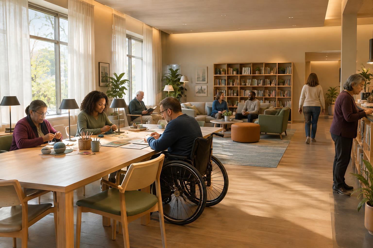 Lighting Shared Spaces to Reduce Glare, Shadows and Eye Strain